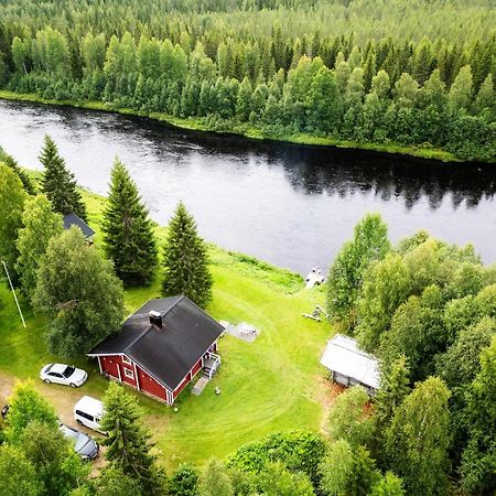 Lapin Villa Hiisi Joen Rannalla Ranua Buitenkant foto